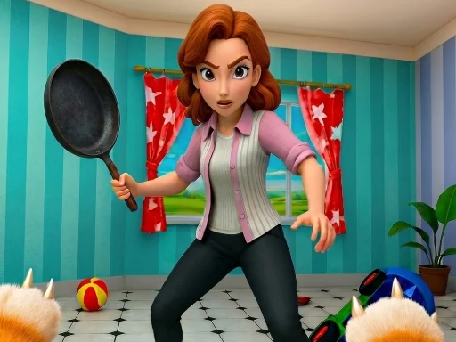 Bad Cat Prankster Moms Return - 288BET