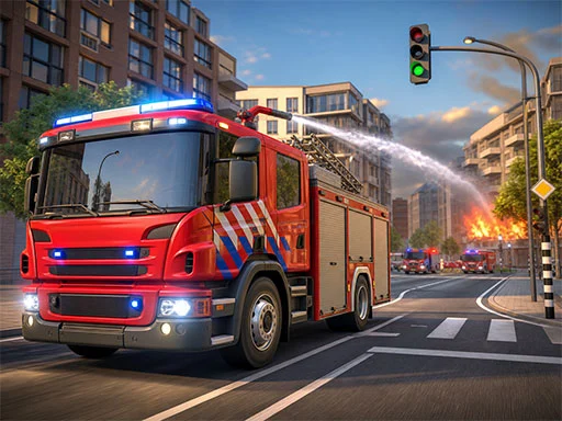 Fire Truck Rescue simulator - 288BET