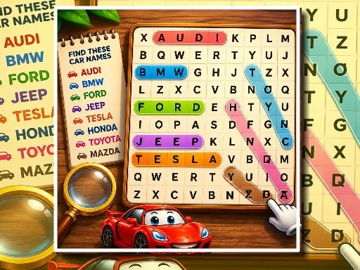 Car Word Hunt - 288BET