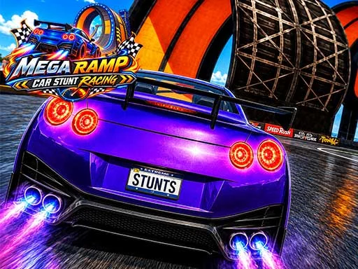 Mega Ramp Car Stunt Racing - 288BET
